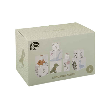Jabadabado Stacking Cubes Dino 1-10