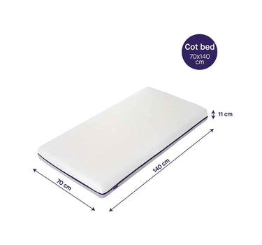Clevamama AirGo Support Cot Bed Mattress 140cm x 70cm
