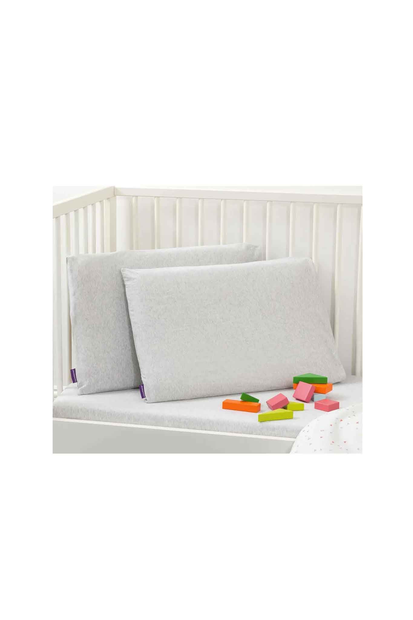 Clevamama Jersey Cotton Junior Pillowcase 2pk