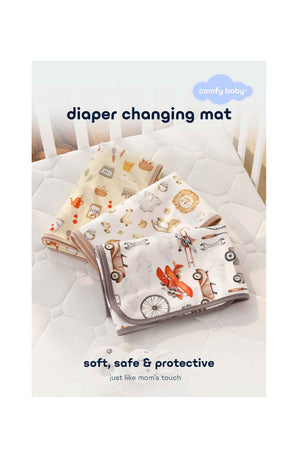 Comfy Baby Diaper Changing Mat 70cm x 90cm