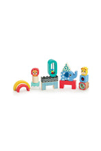 Load image into Gallery viewer, Early Learning Centre Wooden Activity Play Blocks
