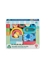 Load image into Gallery viewer, Early Learning Centre Wooden Activity Play Blocks
