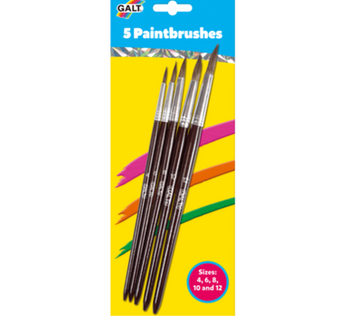 Galt 5 Paintbrushes