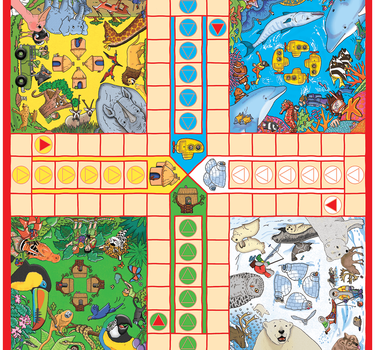 Galt Snake & Ladders & Ludo