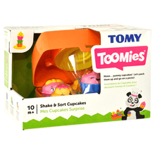 Load image into Gallery viewer, Tomy Toomies Shake &amp; Sort Cupcakes
