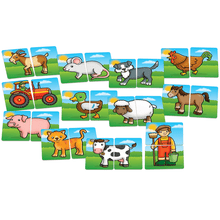 Load image into Gallery viewer, Orchard Toys Farmyard Heads &amp; Tails Game
