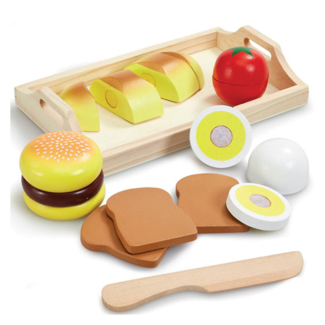 Addo Woodlets Slicing Playset Sandwich
