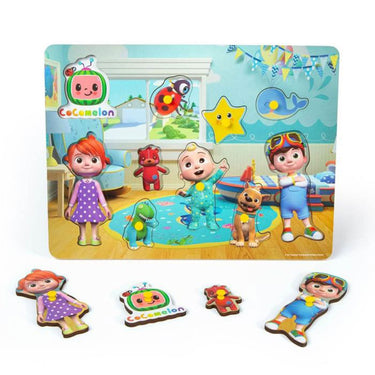 RMS Cocomelon Wodden Character Peg Puzzle Board
