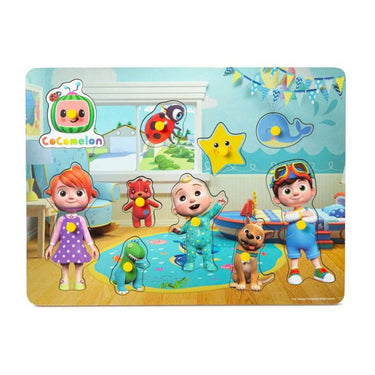RMS Cocomelon Wodden Character Peg Puzzle Board