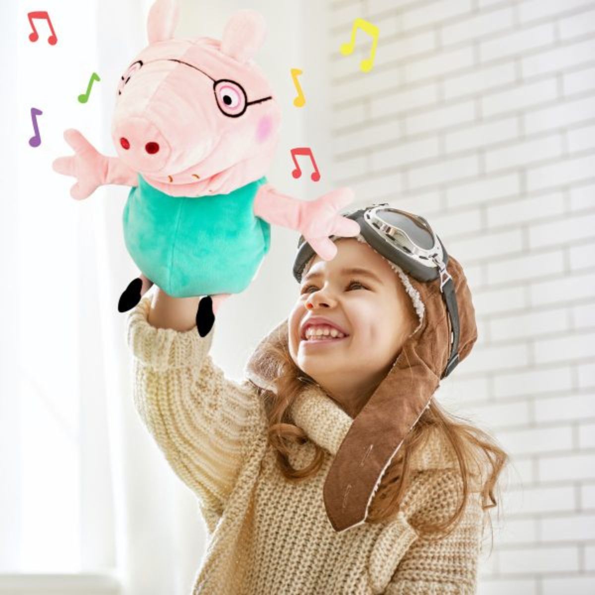Peppa Pig Daddy Pig Play & Say Puppet