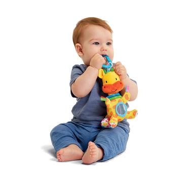 Addo Little Lot Pull & Jiggle Giraffe Pram Toy