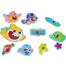 Load image into Gallery viewer, RMS Baby Shark Big Show Wooden Peg Jigsaw Board
