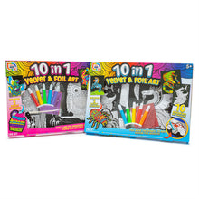 Load image into Gallery viewer, RMS Craft Hub 10-In-1 Velvet And Foil Art Set Assorted
