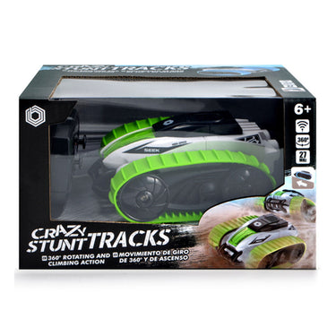 Crazy Stunt Tracks 360 Rotating Remote Control Car