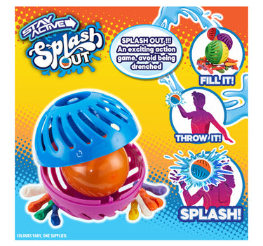 Character Option Stay Active Splash Out Action Game Assorted