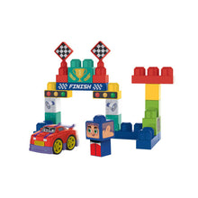 Load image into Gallery viewer, Build Me Up Maxi Vehicle Wild Racers And Building Bricks Playset 21Pcs Assorted
