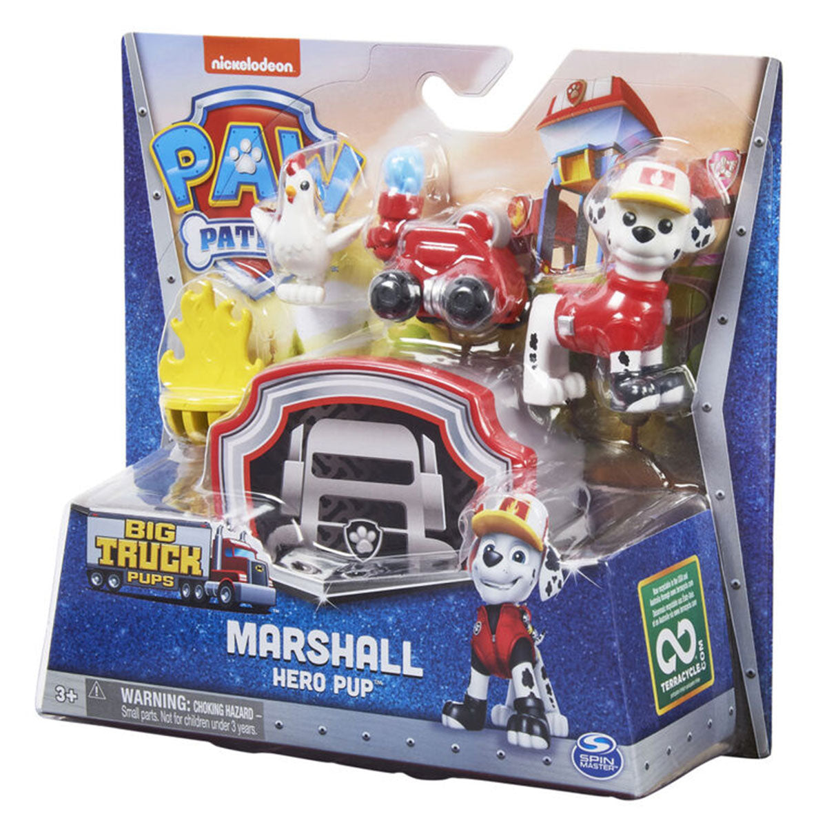 Paw Patrol Big Truck Pups Hero Pup Figure Marshall