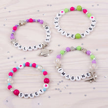 Load image into Gallery viewer, Make It Real Block N Rock Charm Bracelets Craft Set
