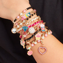 Load image into Gallery viewer, Juicy Couture Mini Pink &amp; Precious Bracelets Craft Set
