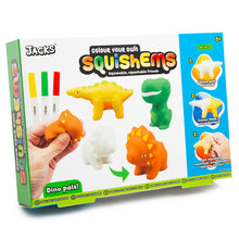 Load image into Gallery viewer, RMS Jacks Colour Your Own Squishems Dino Pals
