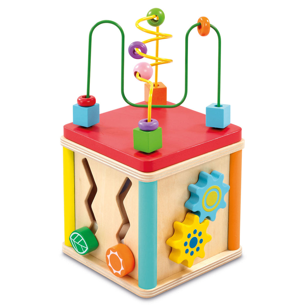 Addo Woodlets 5 In 1 Activity Cube V2