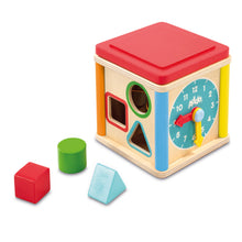 Load image into Gallery viewer, Addo Woodlets 5 In 1 Activity Cube V2
