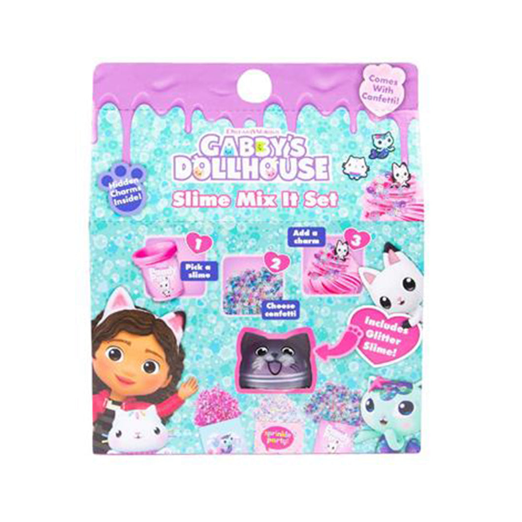 Gabby Dollhouse Slime Mix It Set