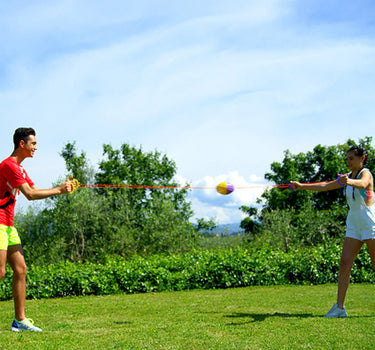 Character Option Stay Active Splash Atom Water Balloon Game