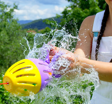 Character Option Stay Active Splash Atom Water Balloon Game