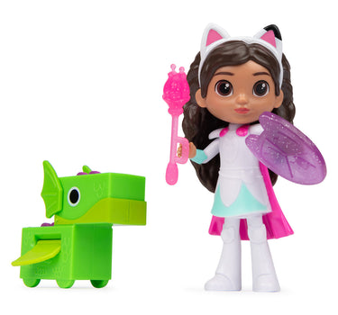 Spinmaster Gabby's Dollhouse Gabby's the Brave and Dragon Figure Set