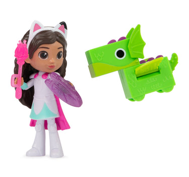 Spinmaster Gabby's Dollhouse Gabby's the Brave and Dragon Figure Set