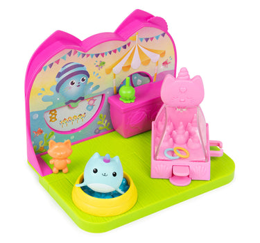 Spinmaster Gabby's Dollhouse KitTY Narwhals Carnival Room Playset