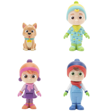 Cocomelon Deluxe Winter 4 Packs Figure