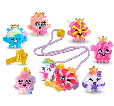 Bandai Pinky Promise Gemmy Friends the Royals 8 Packs Assorted