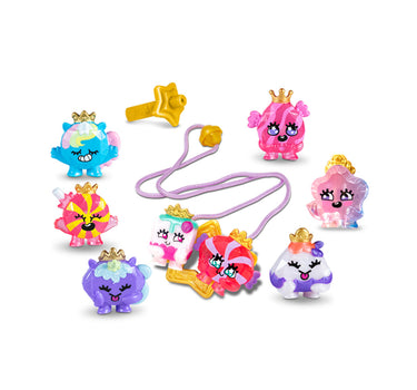 Bandai Pinky Promise Gemmy Friends the Royals 8 Packs Assorted
