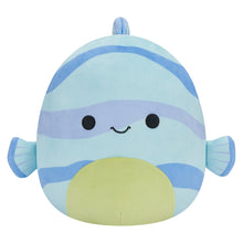 Load image into Gallery viewer, Squishmallows 7.5 Inch PLUSH Leland The Blue Striped Fish

