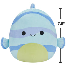 Load image into Gallery viewer, Squishmallows 7.5 Inch PLUSH Leland The Blue Striped Fish

