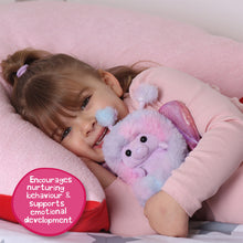 Load image into Gallery viewer, Curlimals Flutter Wonders Bella Bear
