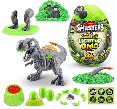 Zuru Smashers Mega Jurassic Light Up Dino Egg