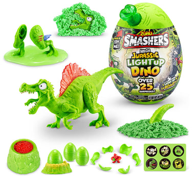 Zuru Smashers Mega Jurassic Light Up Dino Egg