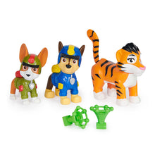 Load image into Gallery viewer, Paw Patrol Jungle Pups - Chase, Tracker &amp; Tiger Figures
