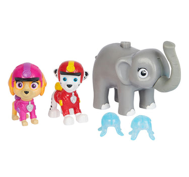 Paw Patrol Jungle Pups - Marshall, Skye & Elephant Figures