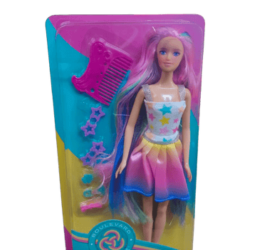 Addo Boulevard Boutique Rainbow Doll XL Hair