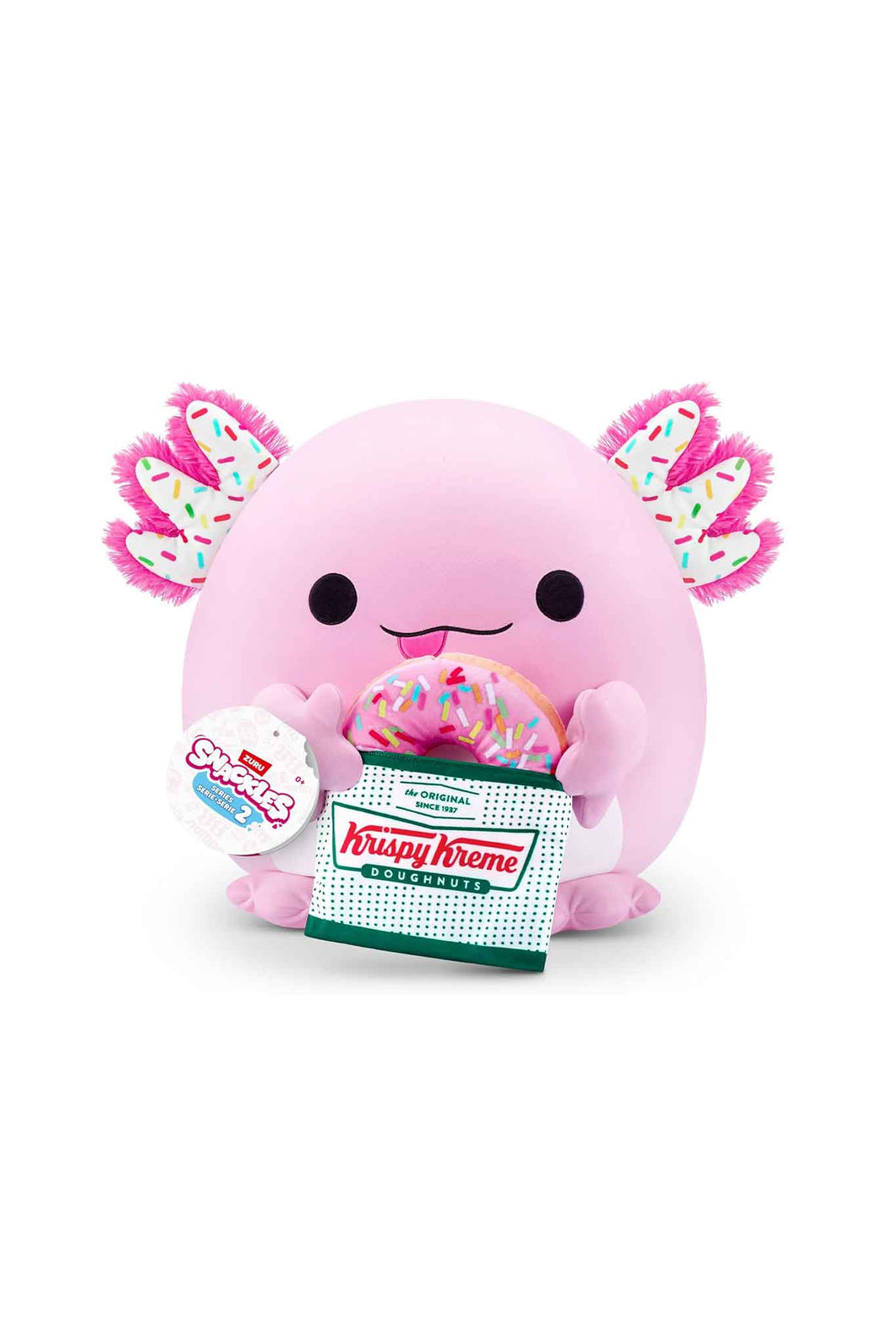 Zuru Snackles S2 Abbie the Axolotl 36cm Soft Toy