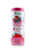 Load image into Gallery viewer, Erio Organic Multigrain Puffs 45Gm Strawberry Beet 8M+
