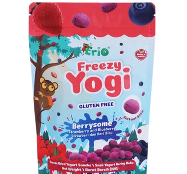 ERIO Freezy Yogi Freeze-dried Yogurt Snacks 30gm 18M+
