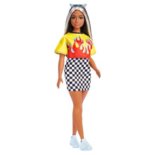 Load image into Gallery viewer, CROP TOP CHECKERED SKIRT
