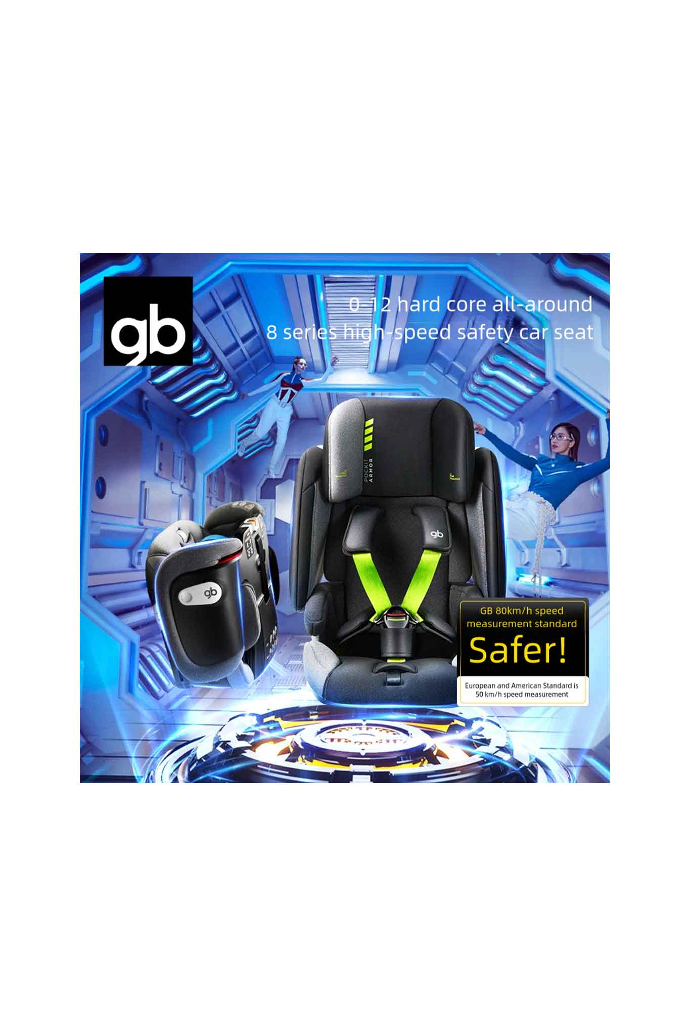 GB Pockit Armor Car Seat
