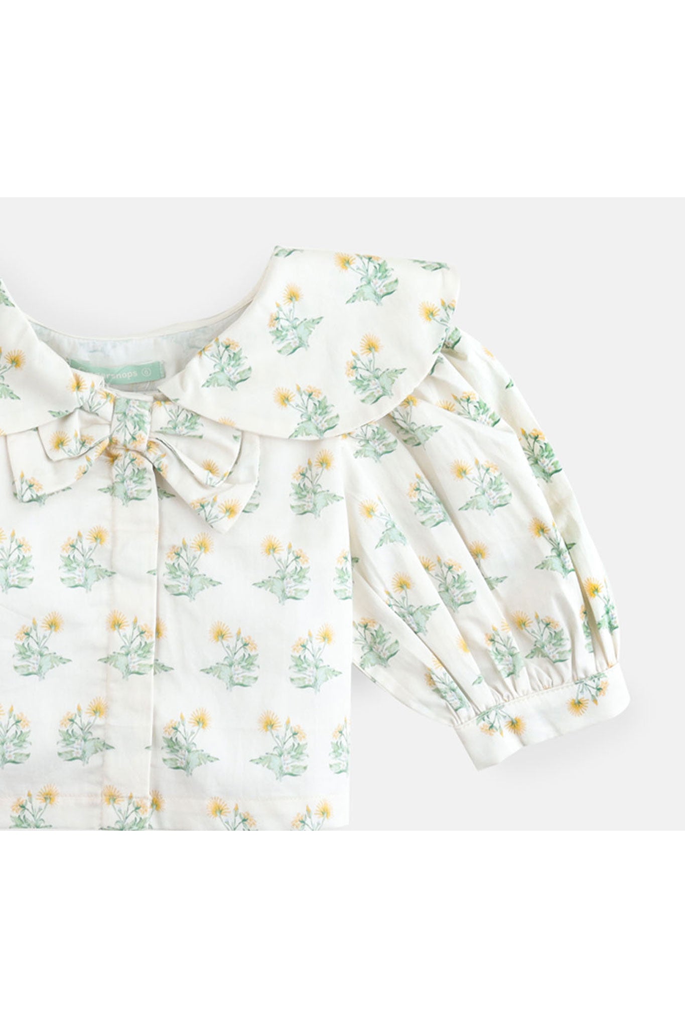 Gingersnaps Floral with Bow Top