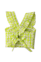Load image into Gallery viewer, Gingersnaps Gingham Smocked Open-Back Top
